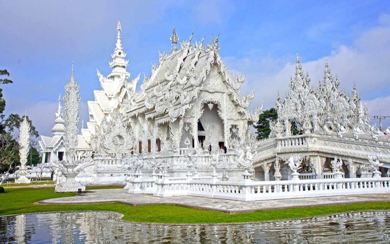 Templo Blanco Chiang Rai - Grupo Privado de Journeys de 15 Personas.