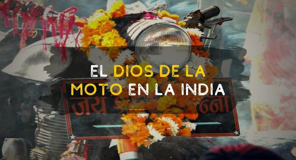 Dios de la moto en India